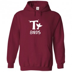 T Birds Unisex Classic Kids and Adults Pullover Hoodie For Grease Movie Fans